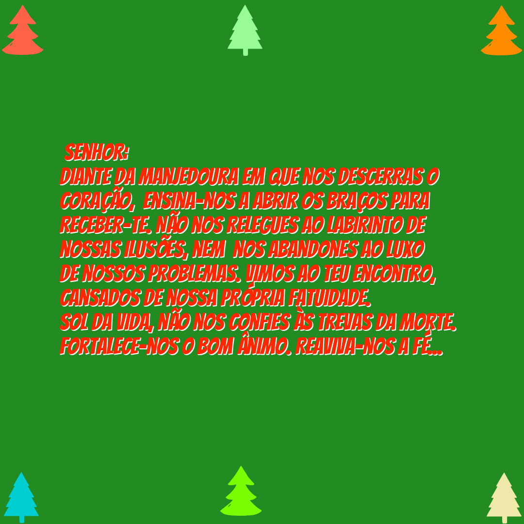 Prece Diante da Manjedoura