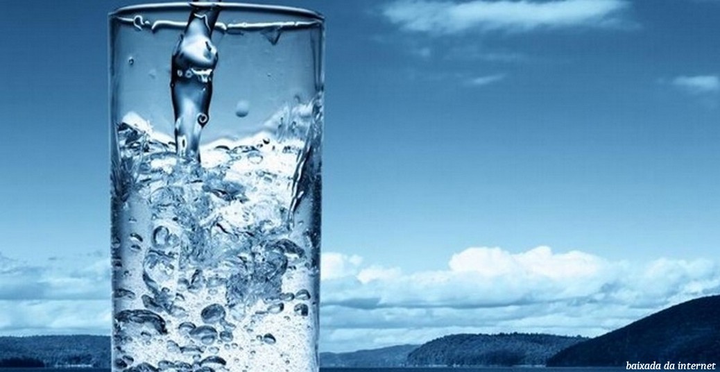 Copo de água fresca