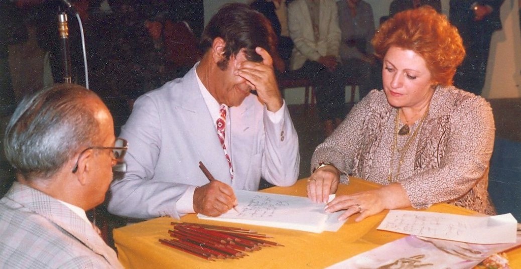 Chá nº 10 da Mercedes Sponda, em 1982