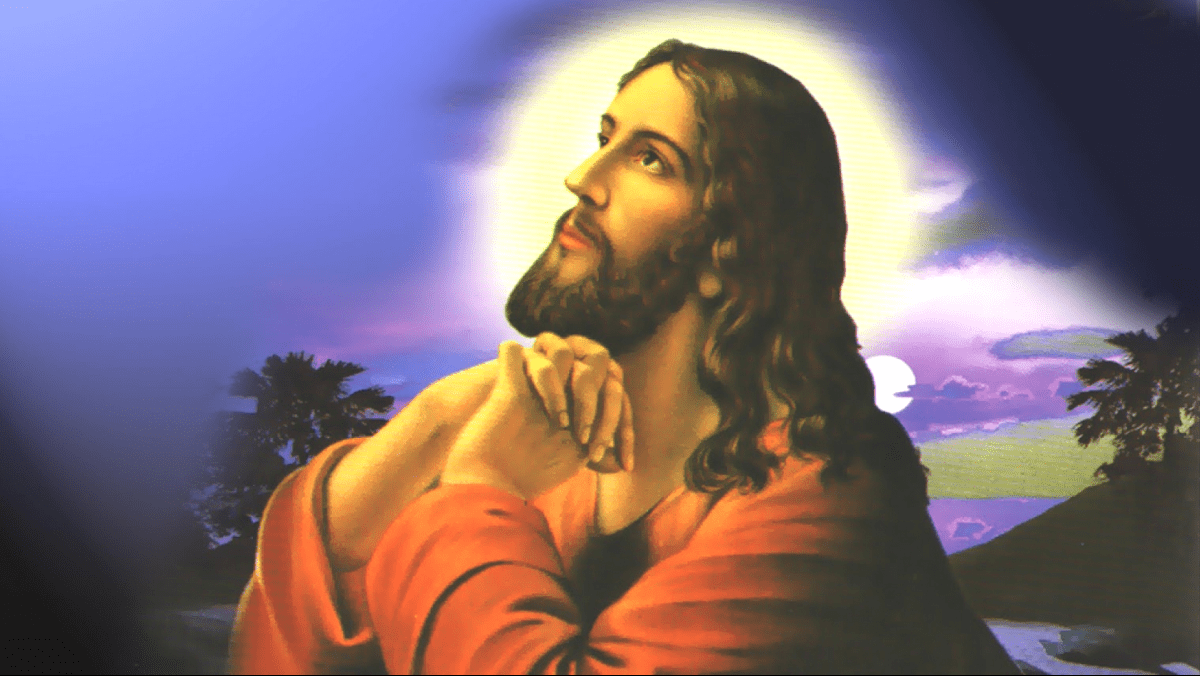 Jesus Cristo orando