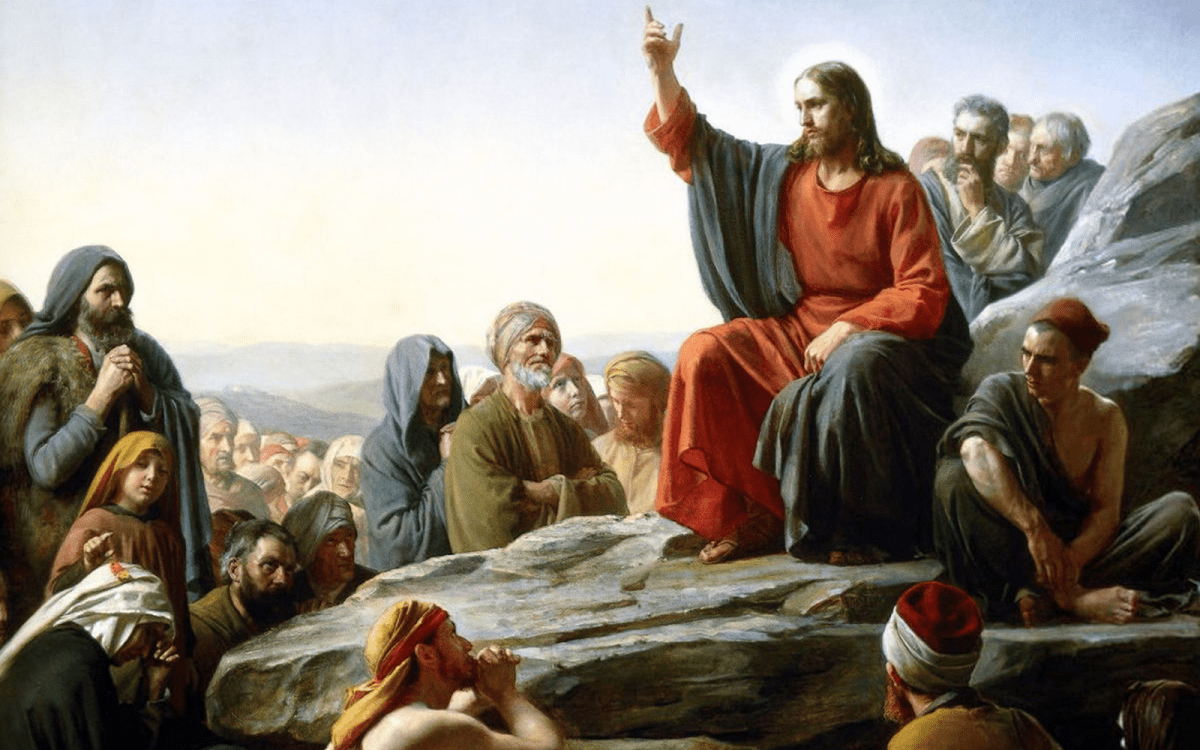 Jesus sermão da montanha