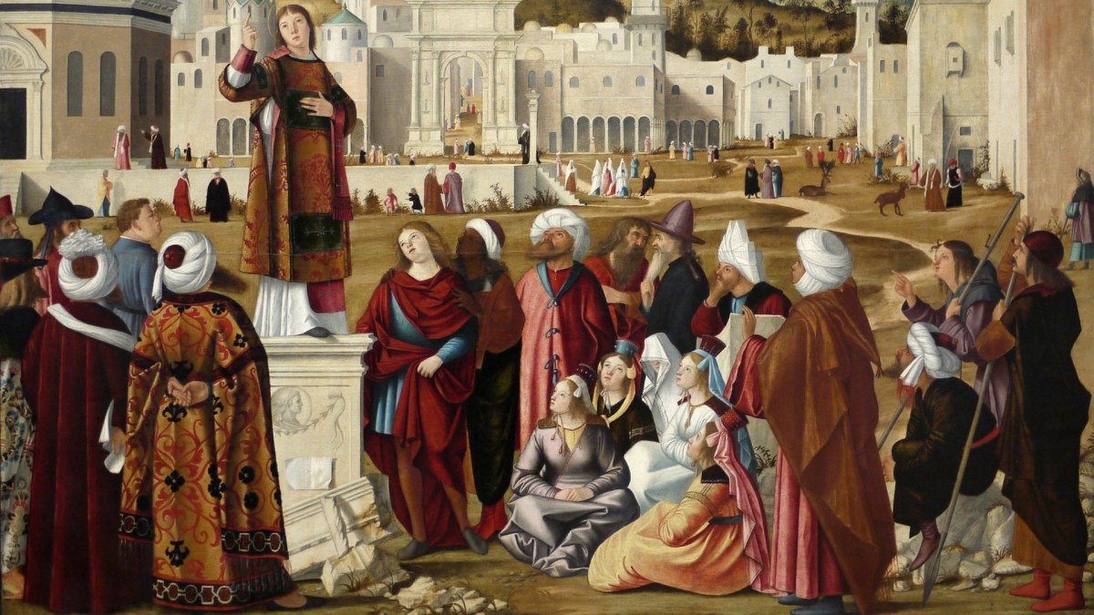 A pregação de Estevão